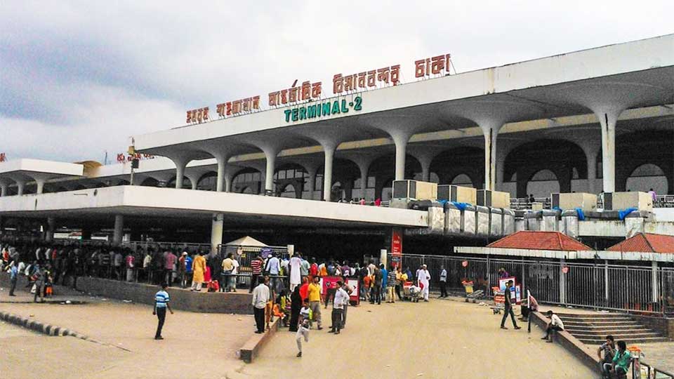 শাহজালাল বিমানবন্দরে যাত্রীর সঙ্গে দুজনের বেশি প্রবেশ নয়