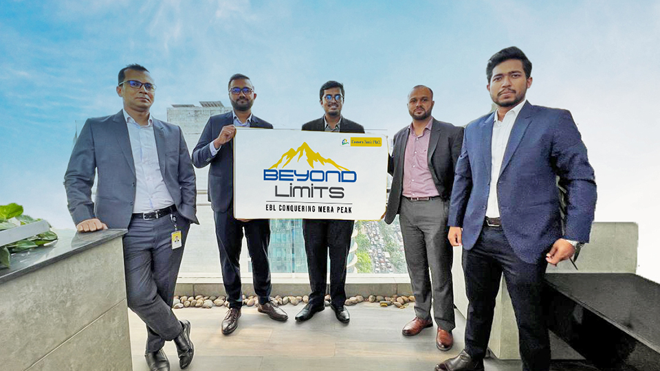 Team EBL is set for Mera Peak expedition in Nepal