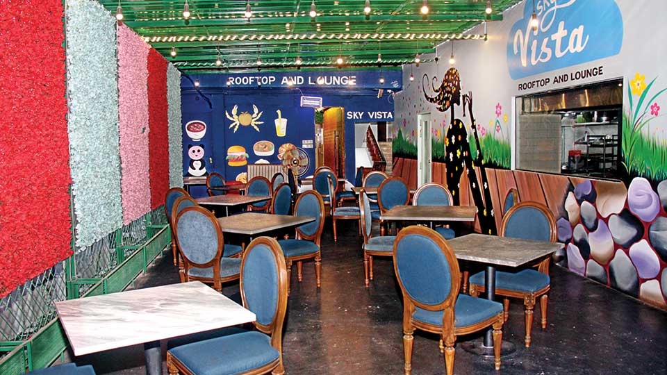 Multi cuisine fare at Sky Vista
