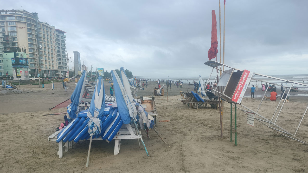 পর্যটকশূন্য কক্সবাজার, দেড়শ কোটি টাকার ক্ষতি