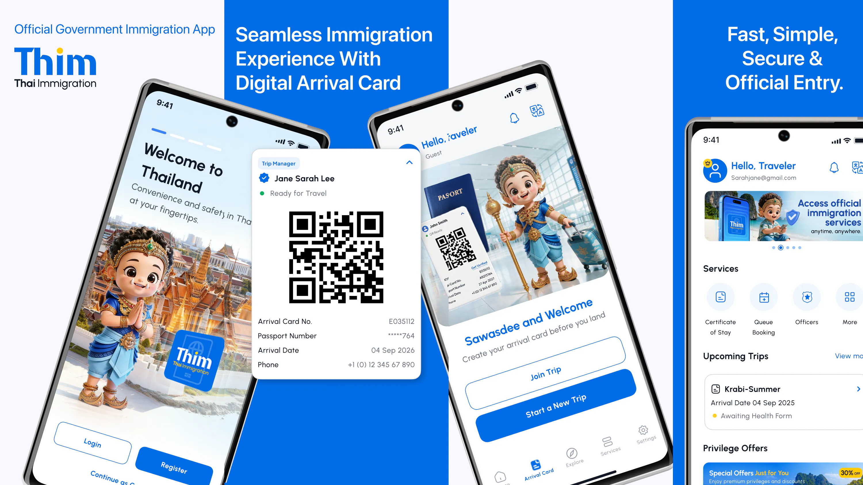 Thailand launches THIM app for foreign travelers