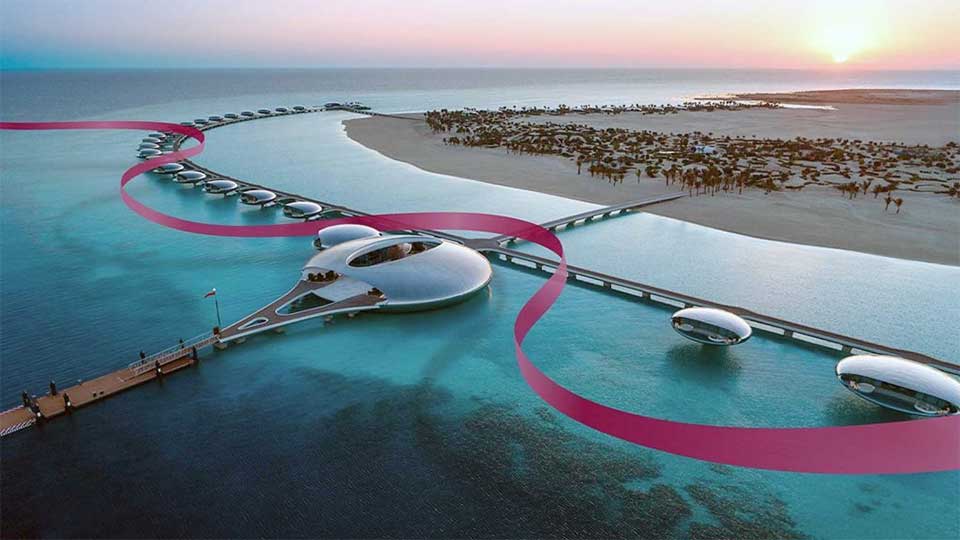 Qatar airways announces flights to Red Sea