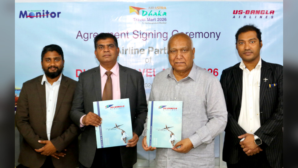 US-Bangla Airlines joins Dhaka Travel Mart 2026 as official airline partner