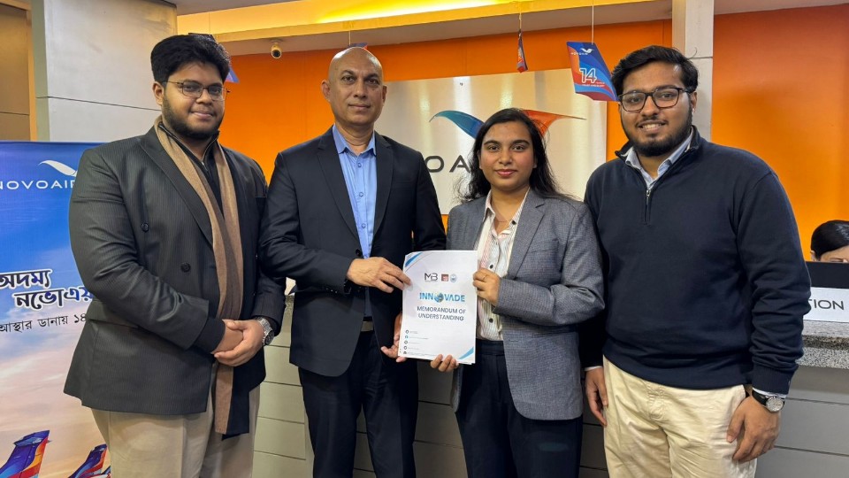 Novoair partners with NSU MIBC to sponsor international business competition “INNOVADE 2026”