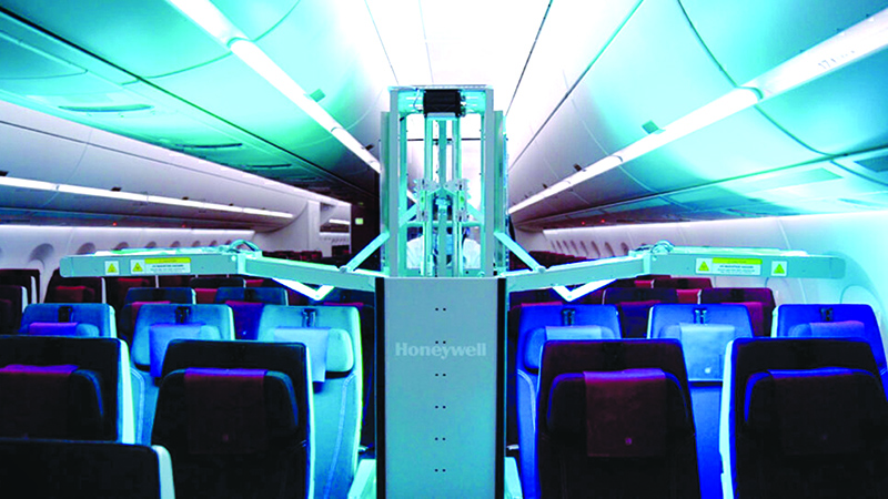 Qatar Airways introduces new UV cabin disinfection technology on board