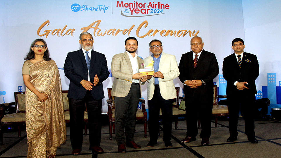 12 carriers named most popular airline brands in BD at ShareTrip–Monitor Awards 2024