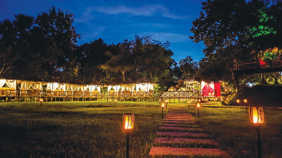 Experience winter magic under starry skies at Chuti Resort