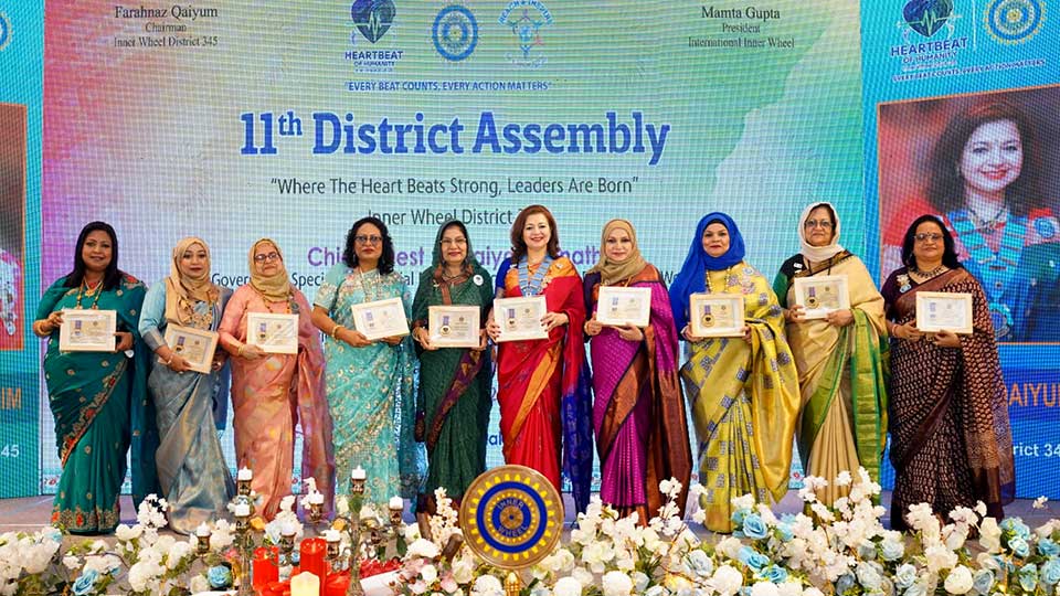 Inner Wheel District 345 holds 11th District Assembly, marking leadership transition