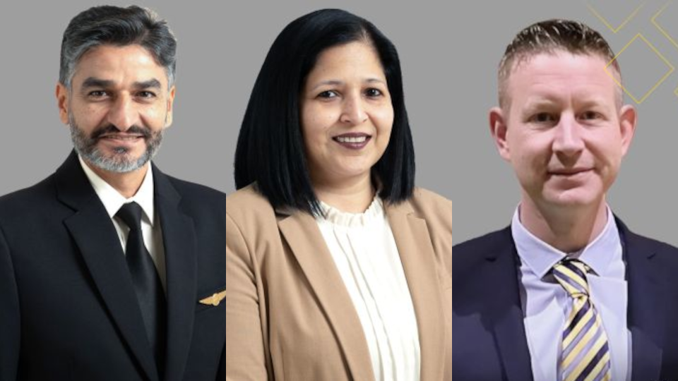 Jazeera Airways appoints three key executives to lead next phase of growth