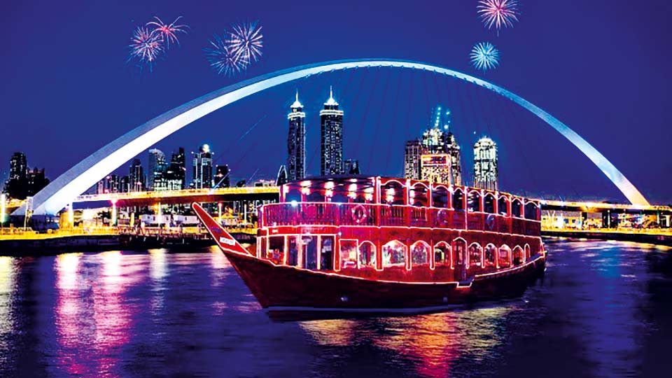 Experience Dubai's stunning views, delectable food on dhow cruise