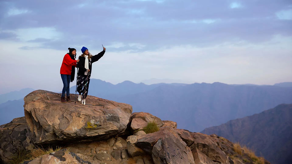 Traverse through mountains, craters, fragrant gardens in Taif—City of Roses