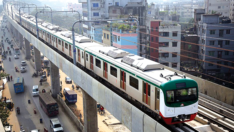 Metro Rail minimum fare set at BDT 20