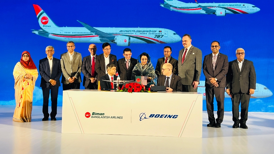 Biman orders 14 Boeing aircraft in major fleet expansion move