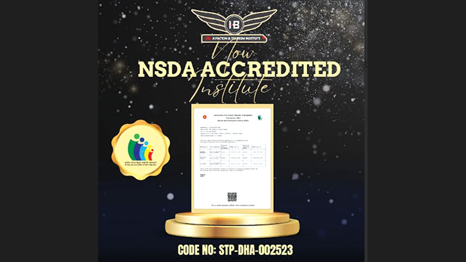 HB Aviation and Tourism Institute receives accreditation by NSDA