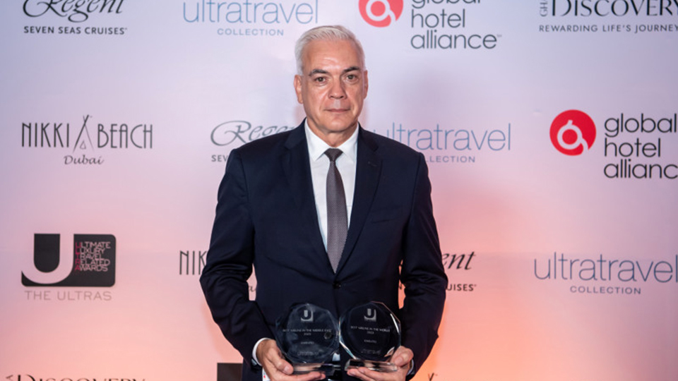 Emirates adjudged “Best Airline in the World” at ULTRAs 2023 Awards