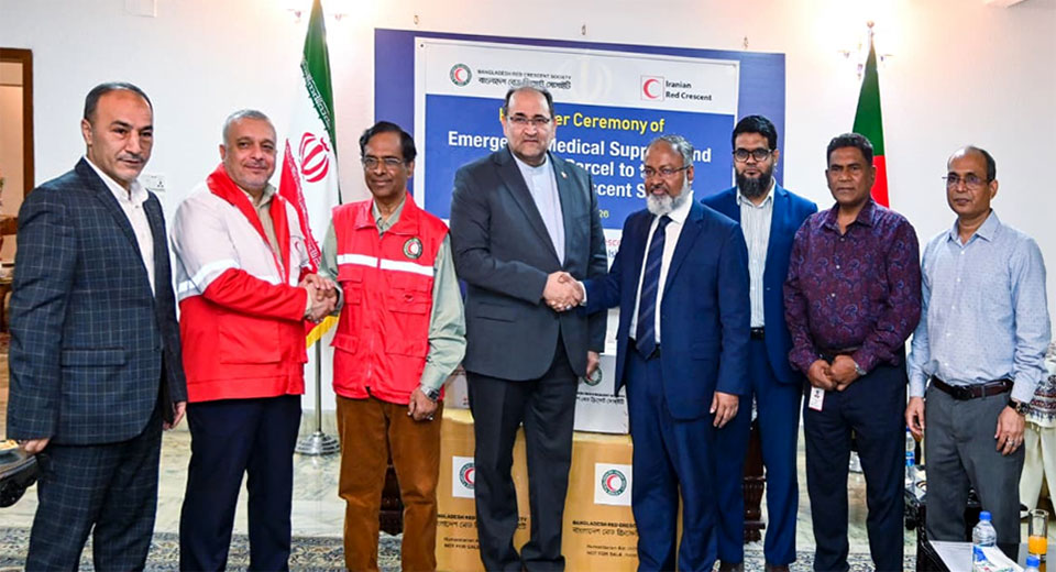 Bangladesh sends emergency medical aid to Iran