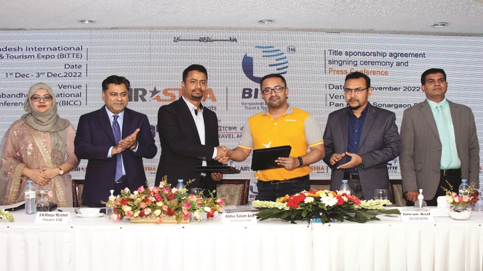 Air Astra, ATAB sign agreement to organise travel expo