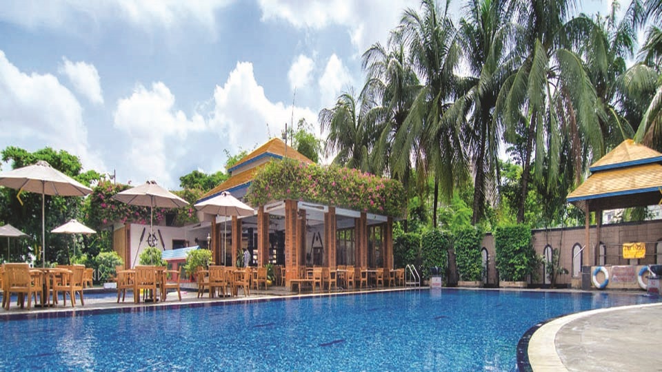 Poolside BBQ back at Pan Pacific Sonargaon