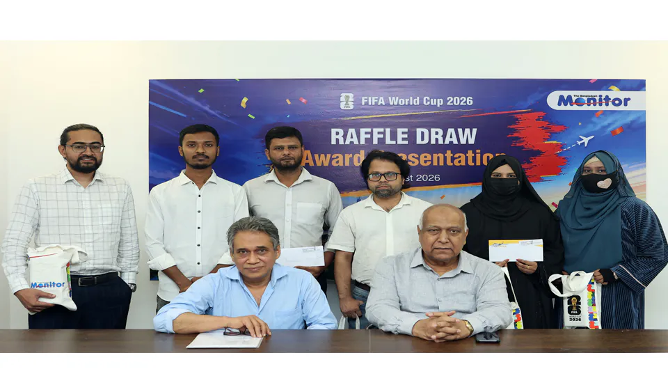 Bangladesh Monitor Awards FIFA World Cup Quiz Winners