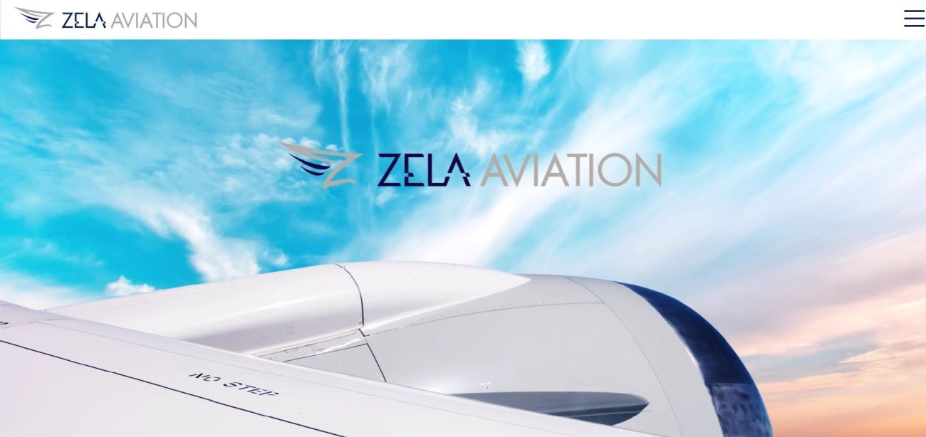 Zela Aviation introduces new website and logo