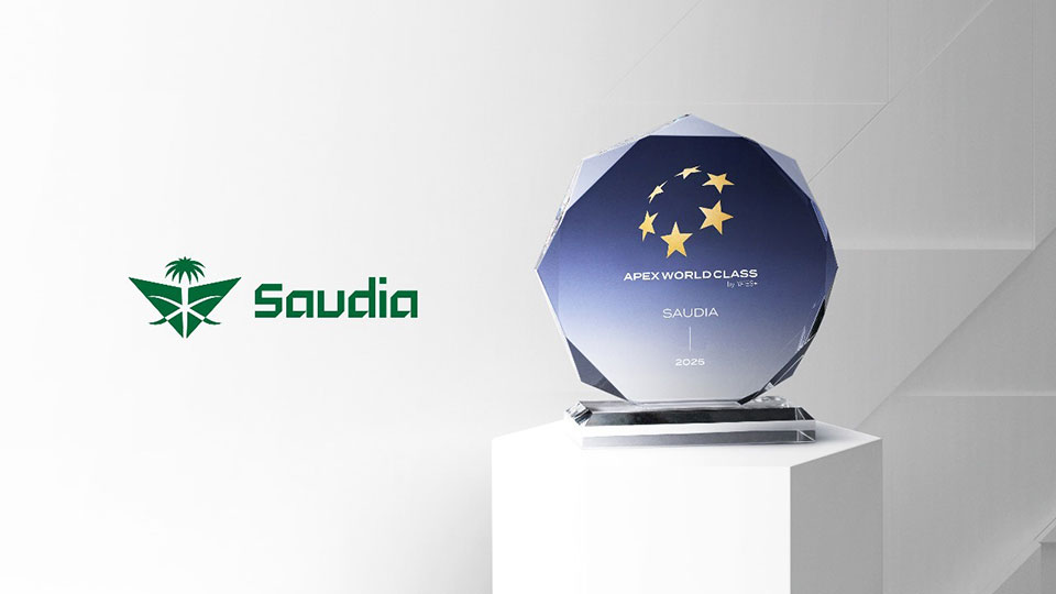 Saudia wins award for guest experience from APEX