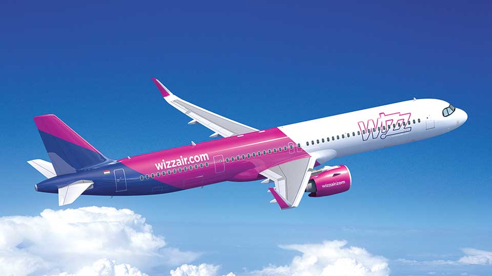 Wizz Air reveals first low-cost Airbus A321XLR route