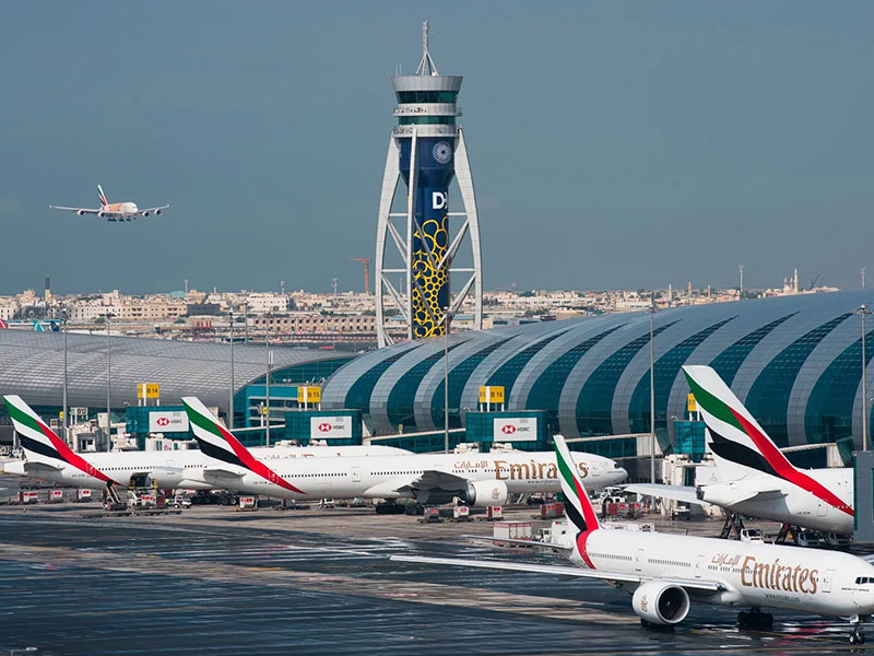 Dubai airport received 87m passengers in 2023