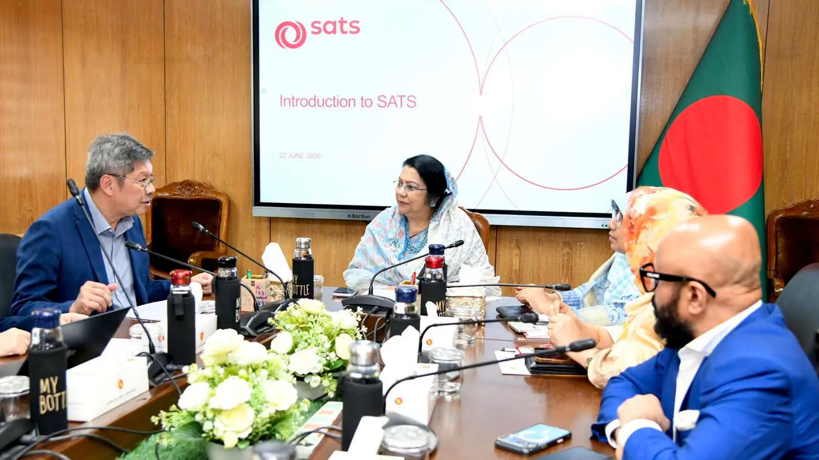 Singapore's SATS eyes ground handling at HSIA Third Terminal