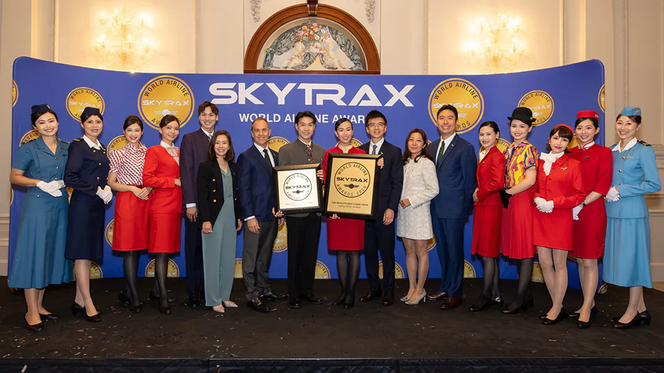Cathay Pacific earns three honors at 2026 Skytrax World Airline Awards