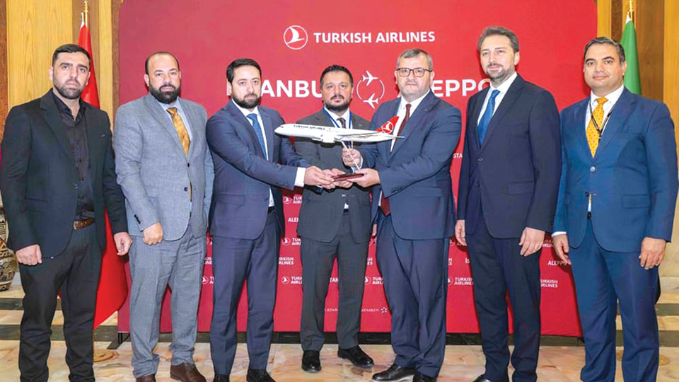 Turkish Airlines resumes flights to Aleppo