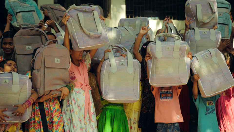 Emirates’ 187 special edition bags for unprivileged children in Bangladesh