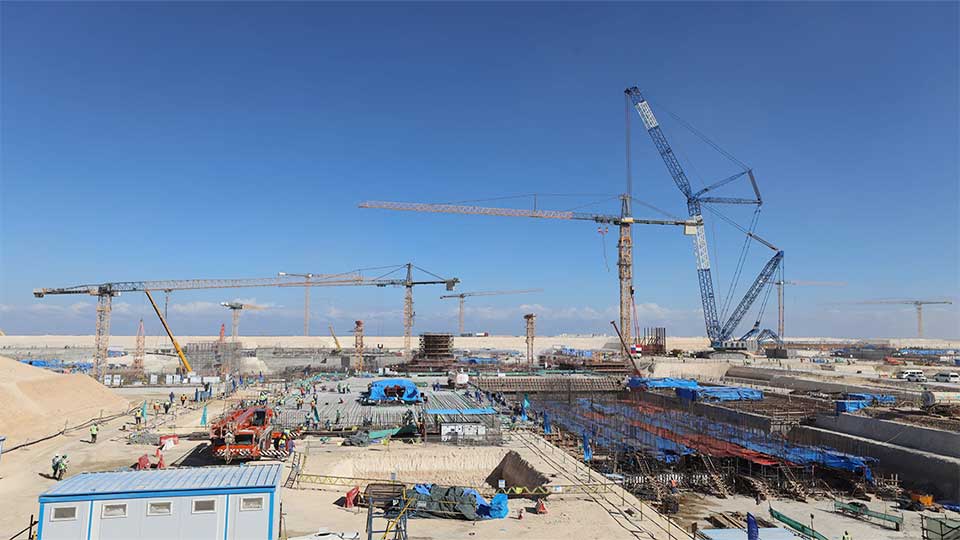 Installation of Core Catcher in the 4th unit of Egyptian NPP begins