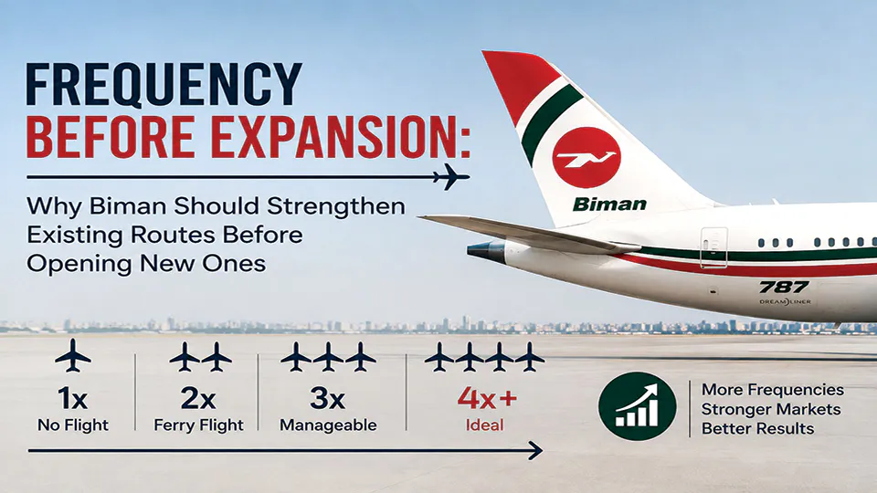 Frequency before expansion : Strategic imperative for Biman