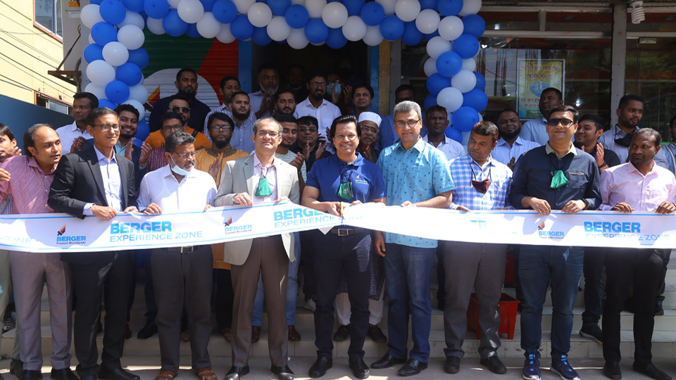 Berger launches Experience Zone in Sylhet