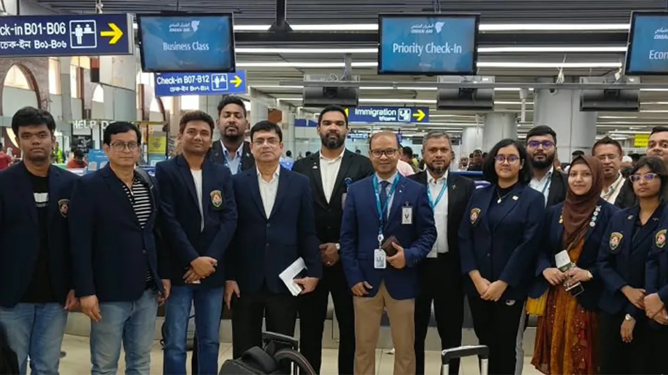 Oman Air welcomes Bangladesh chess team ahead of Tashkent Olympiad