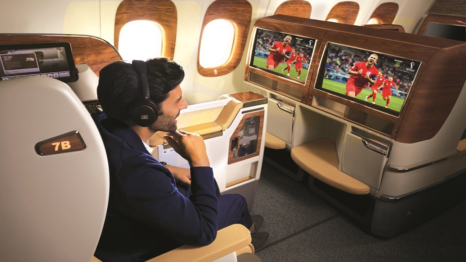 Emirates offers live FIFA World Cup matches onboard