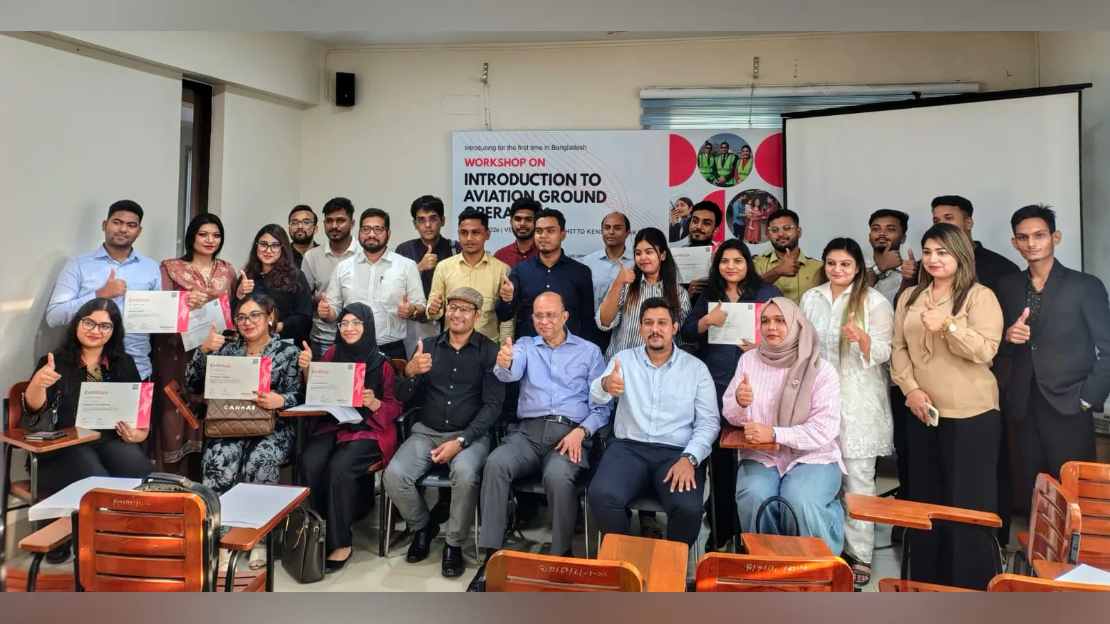 Aviation.com.bd holds workshop on ground operations careers