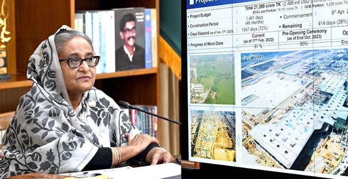 আগামীতে বাংলাদেশ হবে পূর্ব-পশ্চিমের বিমান চলাচলের প্রবেশদ্বার -প্রধানমন্ত্রী