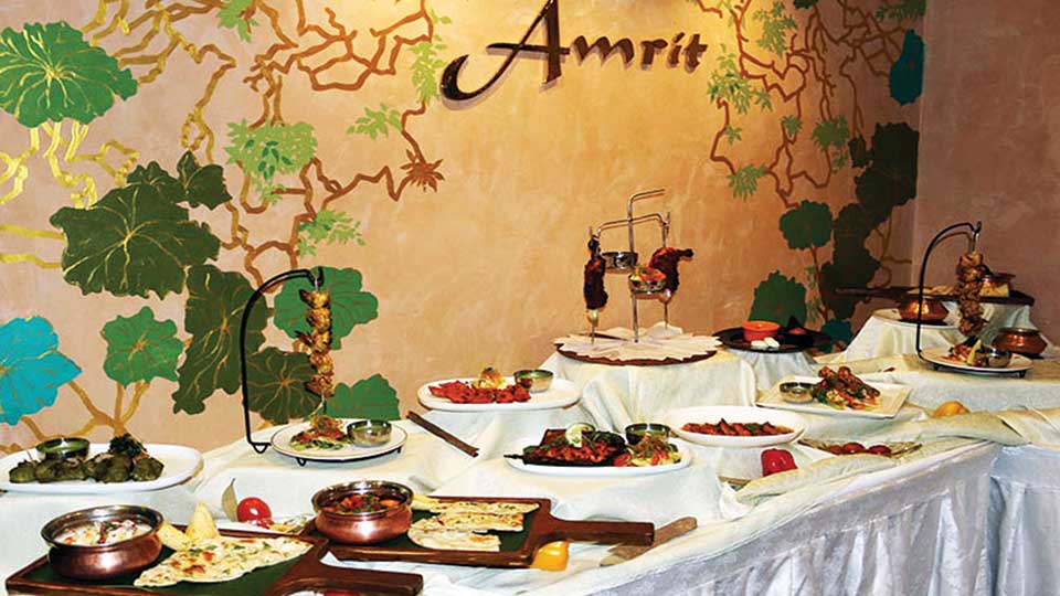 Hotel Sarina's Amrit launches new menu