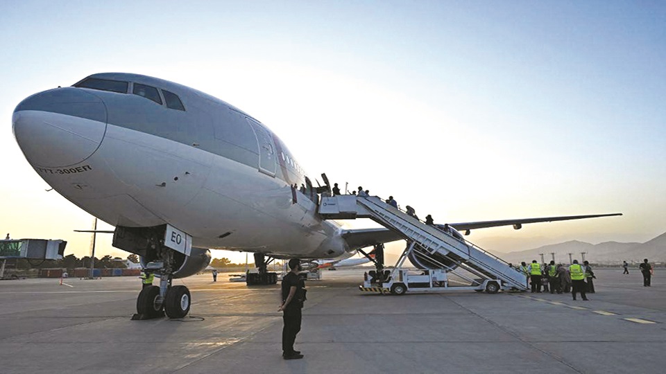 Kabul airport ready for int'l flights