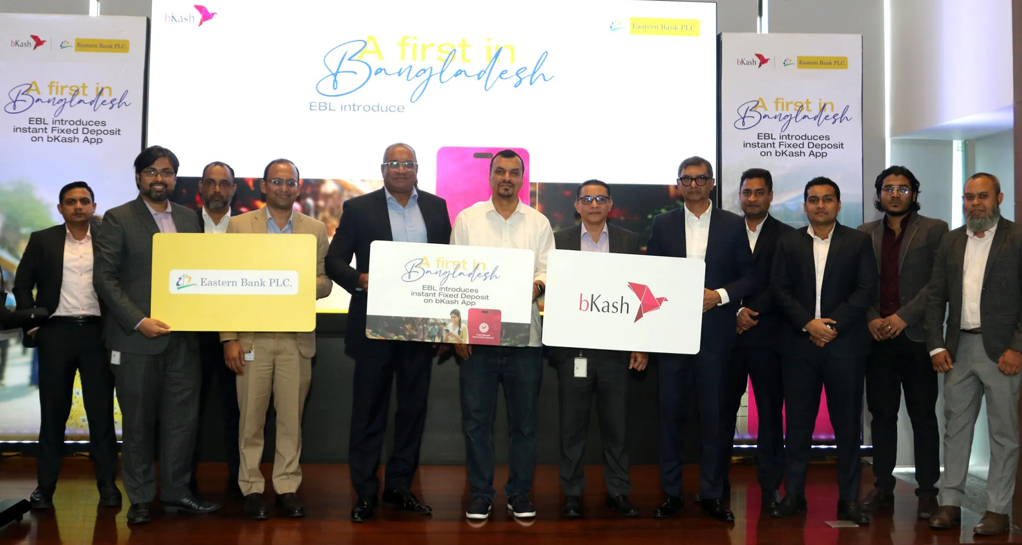 EBL and bKash jointly introduce FDR on bKash app