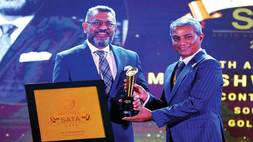 InterContinental Dhaka, GM Nayar recognised at South Asian Travel Awards