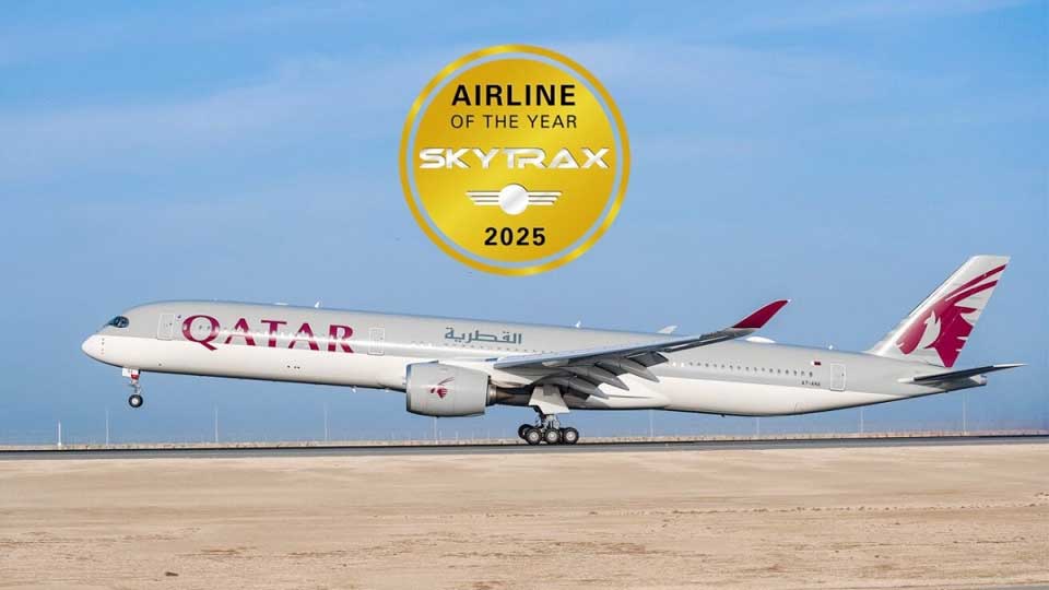 Skytrax names Qatar airways world's best airline