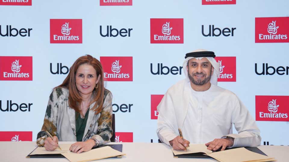 Emirates announces partnership with Uber to elevate traveler journey