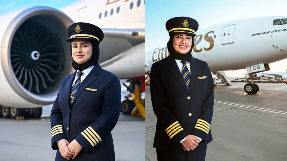 First Emirati women captains at Emirates