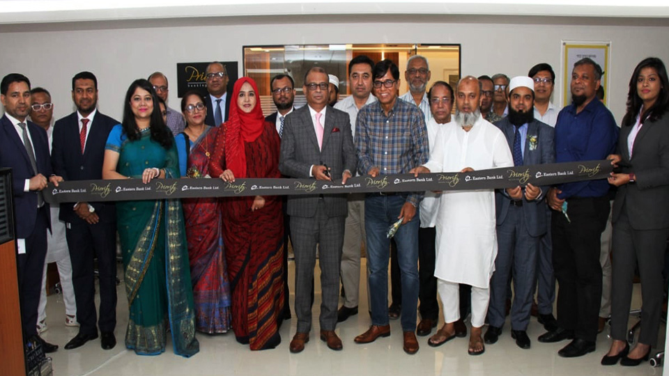 EBL opens priority banking center at Bangla Motor