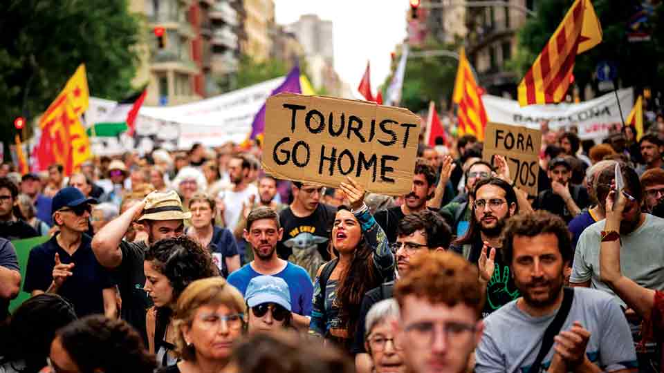 Europe becomes epicenter for anti-tourism protests this summer
