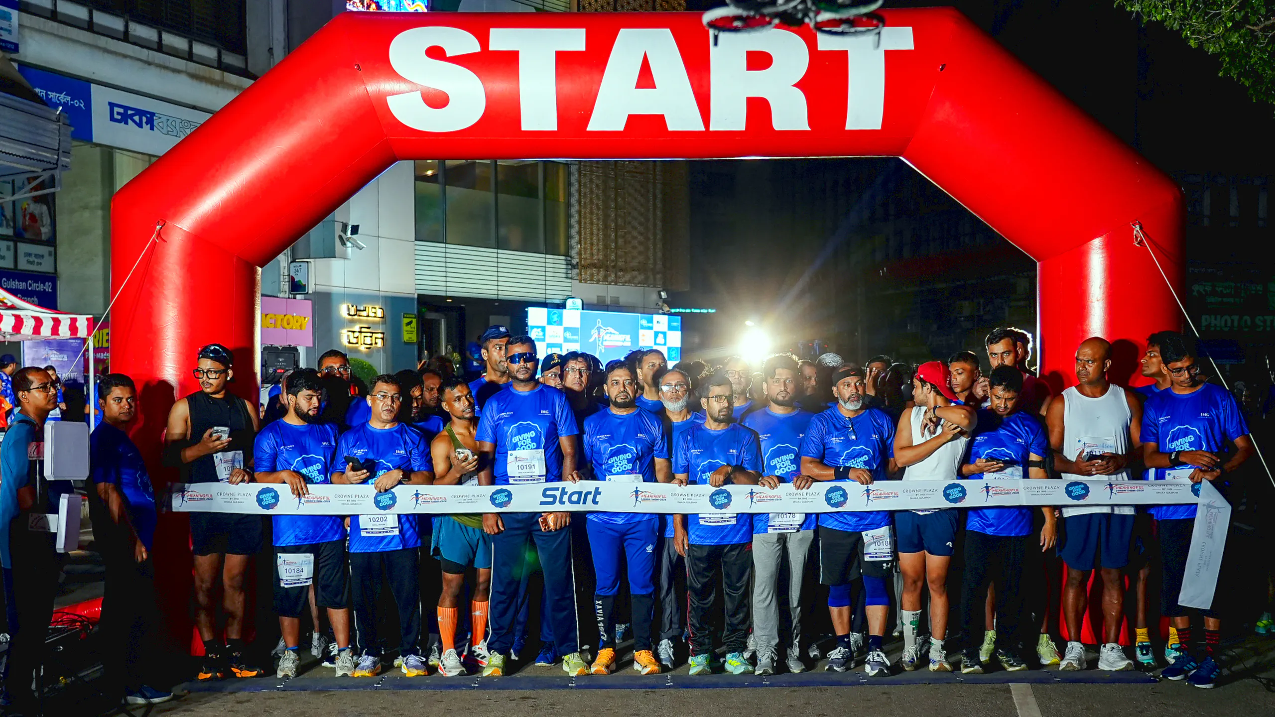 Crowne Plaza Dhaka Gulshan holds charity run for children
