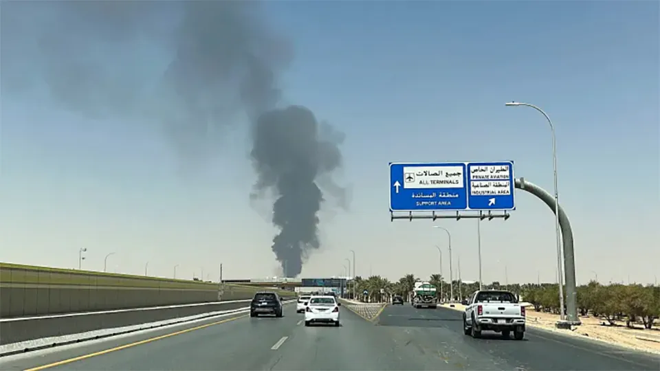 Explosions rock Riyadh as Saudi Arabia plans airport reopening