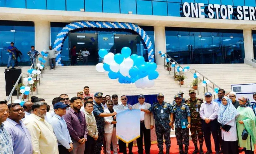চট্টগ্রাম বন্দরের ওয়ান স্টপ সার্ভিস ভবন উদ্বোধন